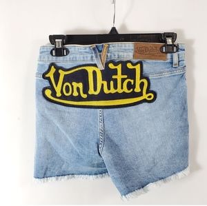 Vintage Authentic Y2K Von Dutch Booty Shorts